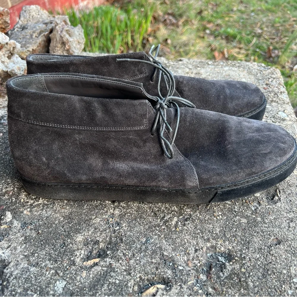 Vince Suede Boots Laces